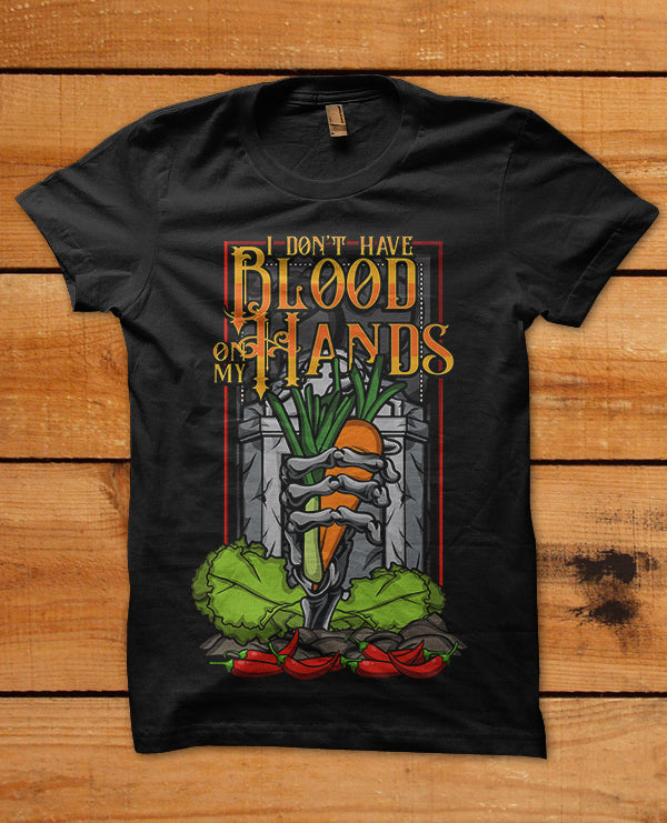 "Blood on my hands" Women's short sleeve T-shirt